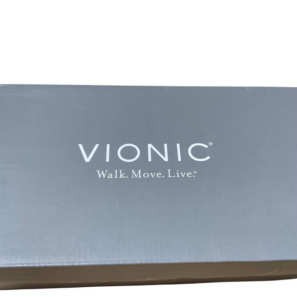 Vionic Elana Slingback Flat Casual Shoe Brown Cowprint Women's Sz 5M New In Box - Picture 8 of 8